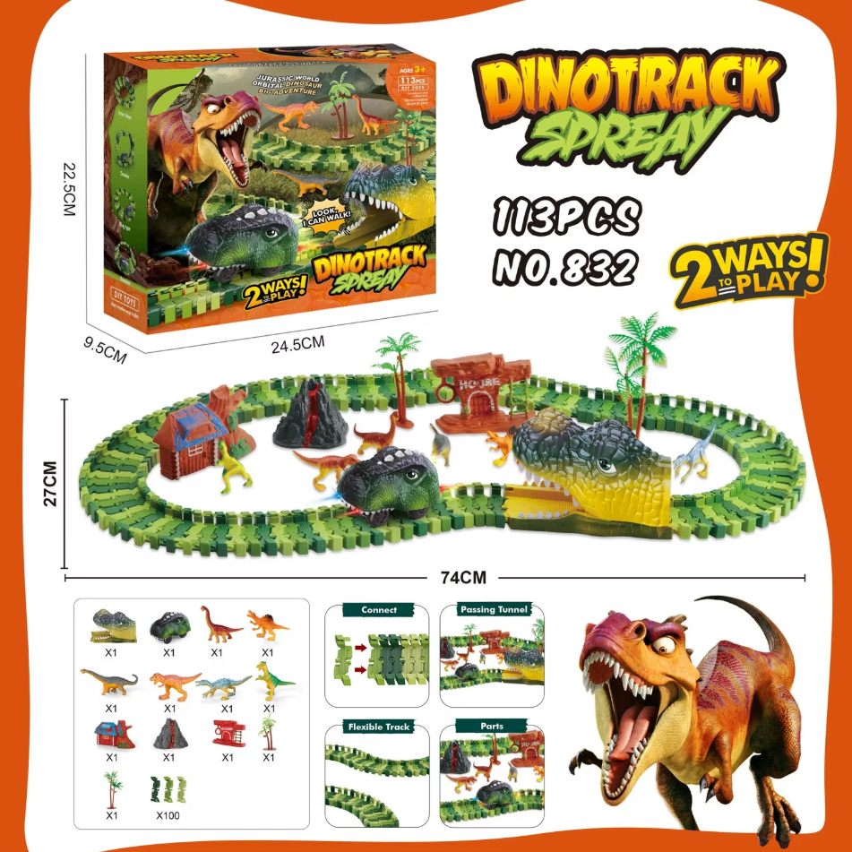 Dino Truck Tor Wyścigowy - Jurajski Wyścig