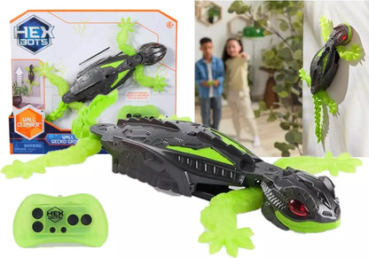 Interaktywny Gekon Hexbots - chodzi po ścianach